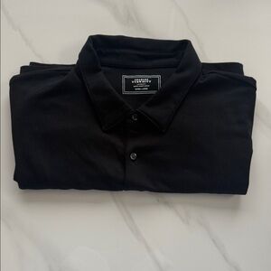 Charles Tyrwhitt Black Polo Shirt